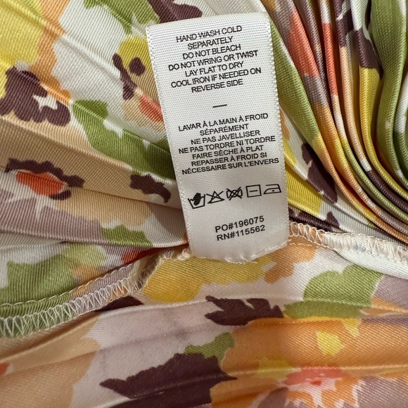 Likely Patricia Floral Print Pleated Puff
Sleeve Midi Dress Size 0 - Picture 6 of 7